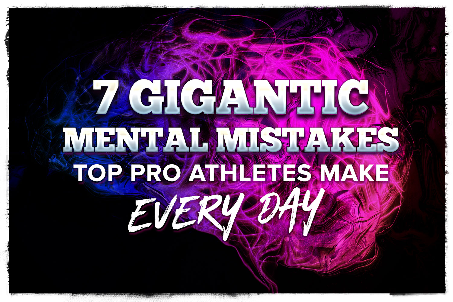 image of mental mistakes pro athletes make